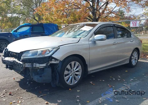 2013 Honda Accord Ex-L from USA, damaged, VIN 1HGCR2F84DA044211